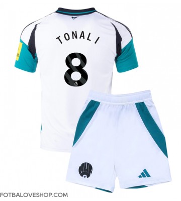 Newcastle United Sandro Tonali #8 Dětské Alternativní Dres 2024-25 Krátký Rukáv (+ trenýrky)
